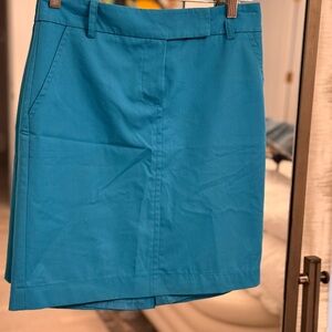 Trina Turk Vibrant Blue Pencil Skirt